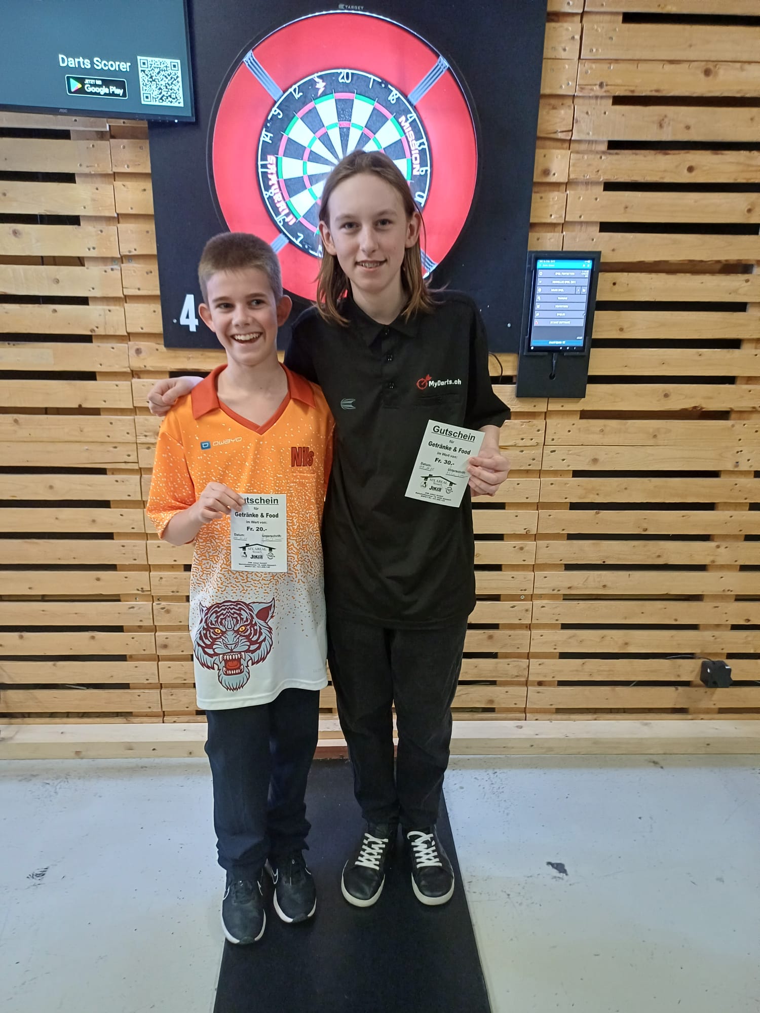 Ergolz Open 2025 - Finale Jugend: Nils Kessler und Mael Bachmann (Sieger)